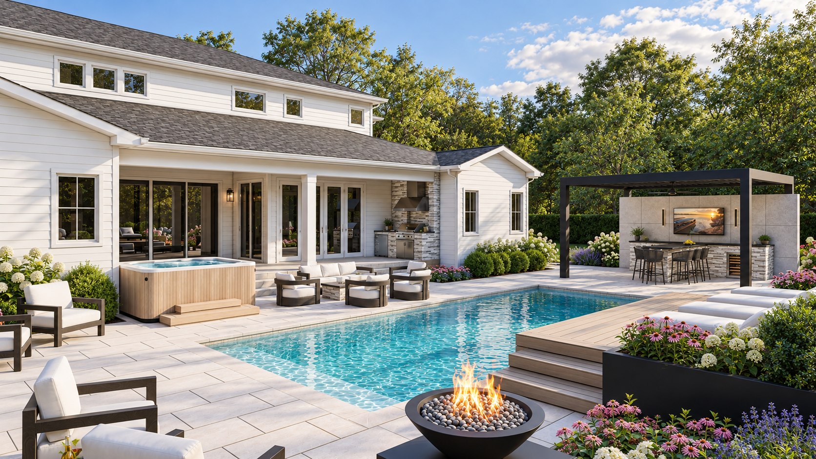 Poolside retreat · View 06