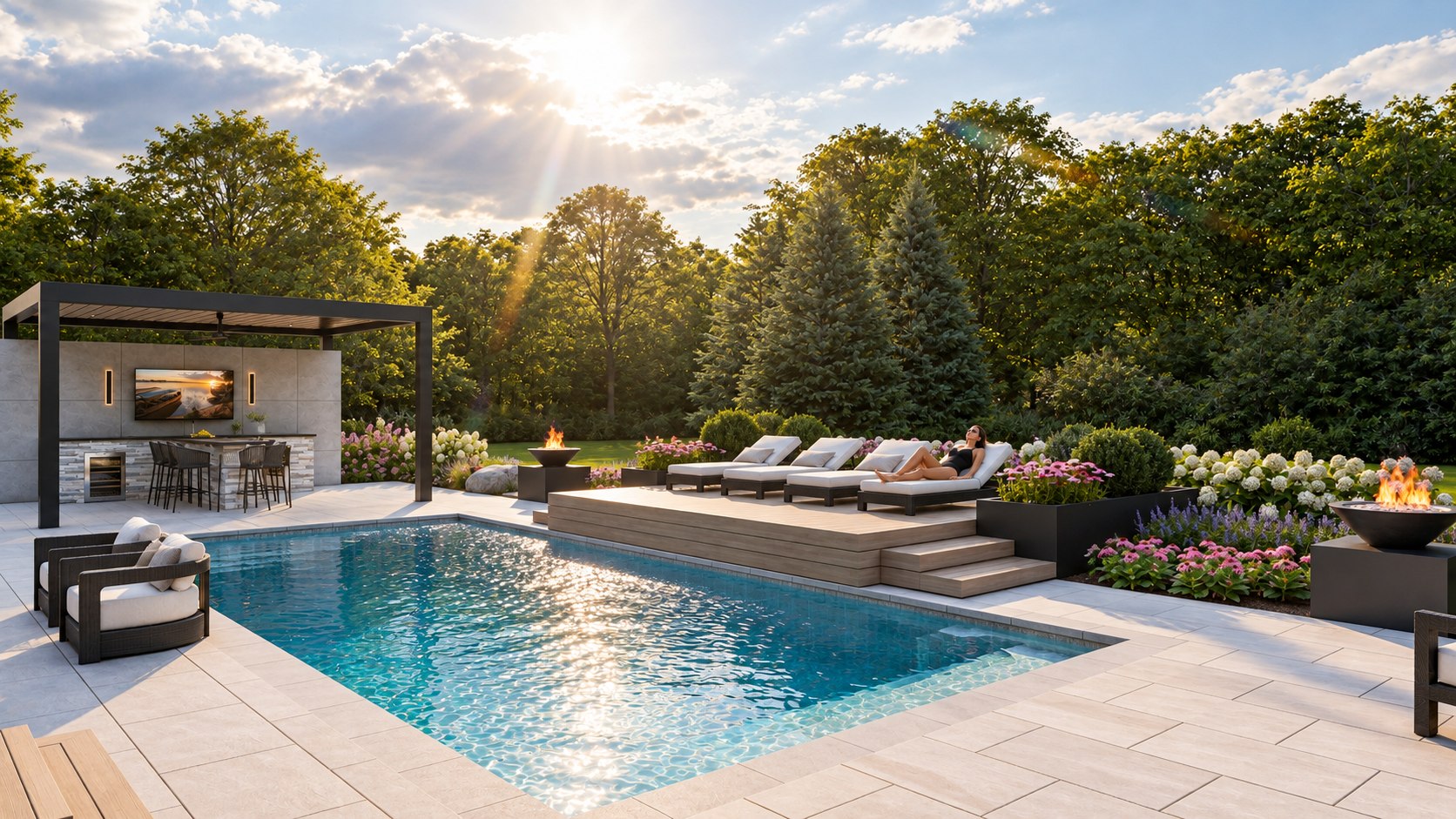 Poolside retreat · View 07