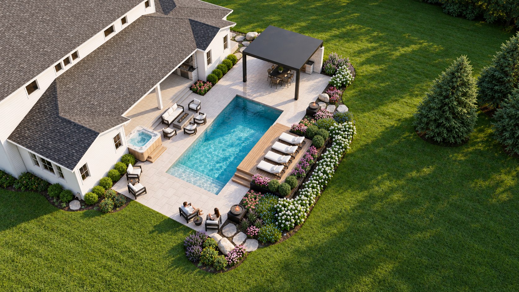 Poolside retreat · View 20