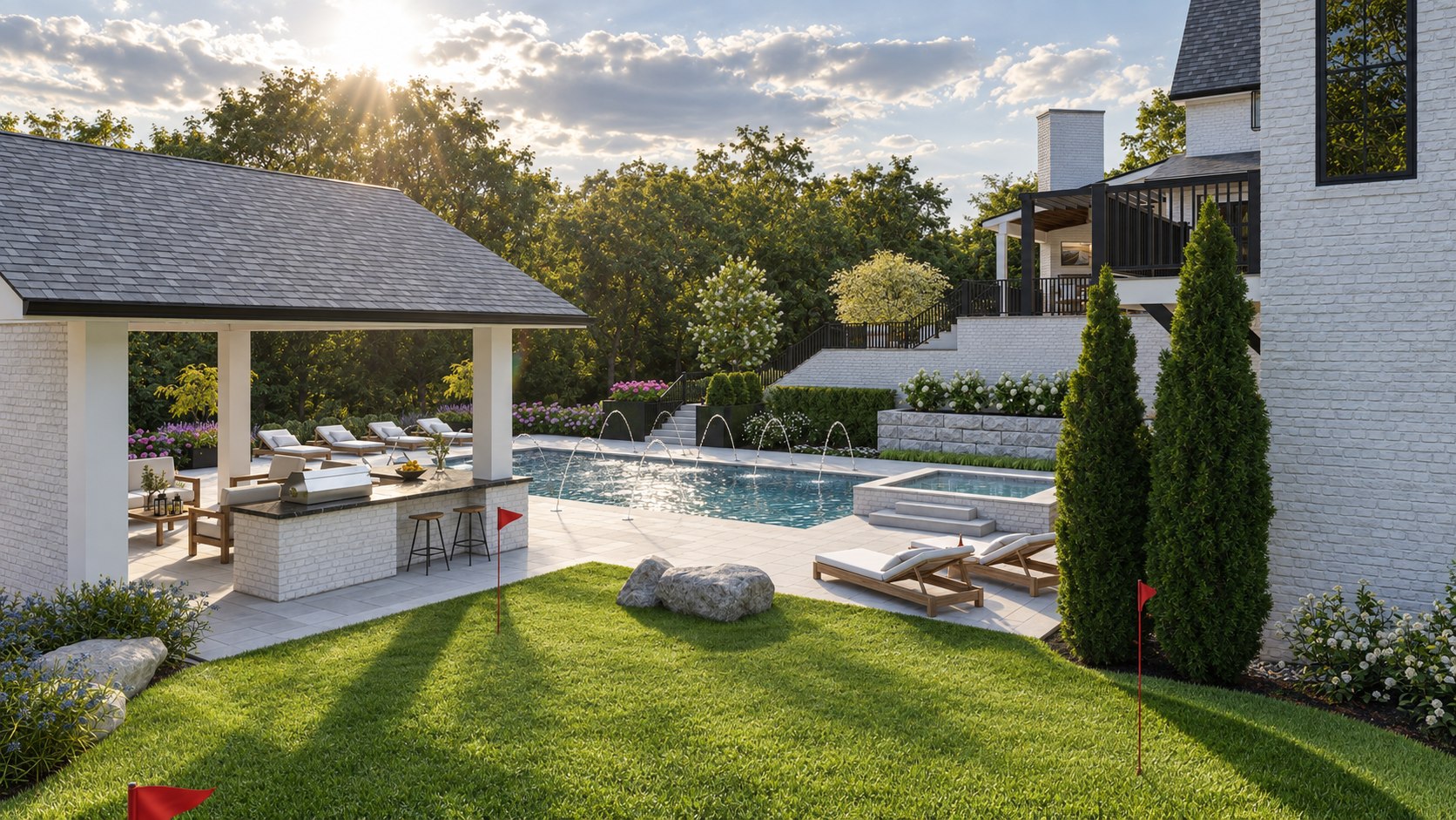 Garden across levels · View 14