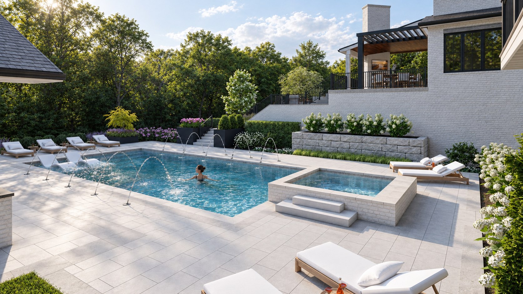 Garden across levels · View 15