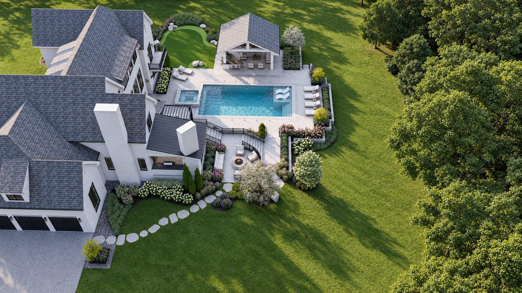 Garden across levels · View 39